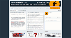 Desktop Screenshot of meistras1.lt